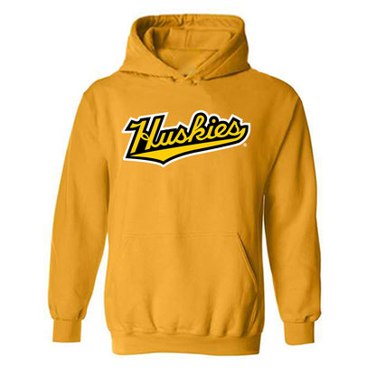 Michigan Tech - NCAA Football : Samuel Delgado - Generic Shersey Hooded Sweatshirt-0