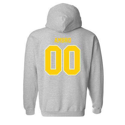 Michigan Tech - NCAA Women's Soccer : Polly Ambro - Generic Shersey Hooded Sweatshirt-1