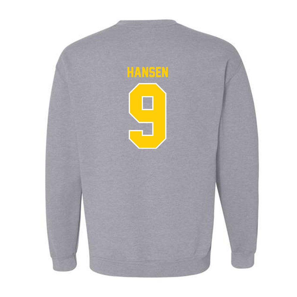 Michigan Tech - NCAA Football : MJ Hansen - Generic Shersey Crewneck Sweatshirt