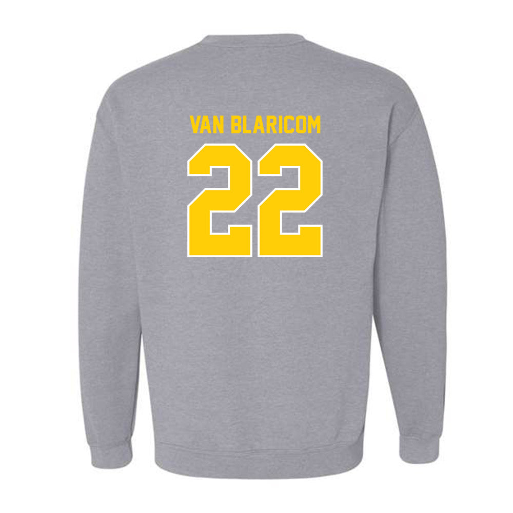 Michigan Tech - NCAA Men's Ice Hockey : Matthew Van Blaricom - Generic Shersey Crewneck Sweatshirt-1