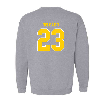 Michigan Tech - NCAA Football : Samuel Delgado - Generic Shersey Crewneck Sweatshirt-1