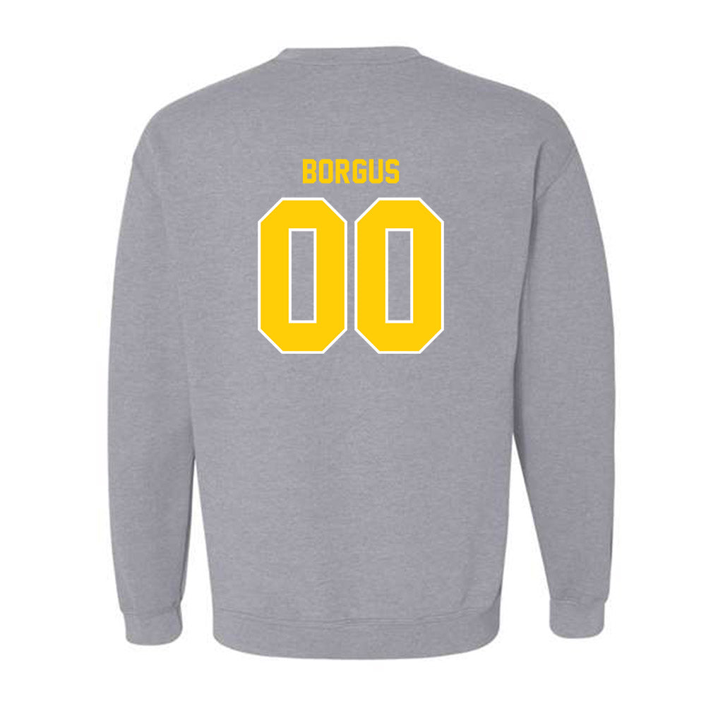 Michigan Tech - NCAA Football : Bryce Borgus - Generic Shersey Crewneck Sweatshirt-1