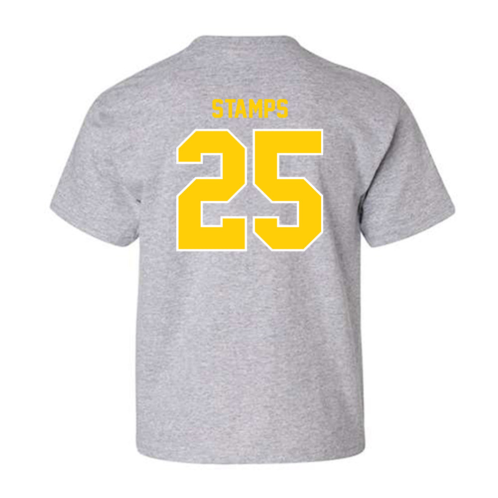 Michigan Tech - NCAA Football : Jamison Stamps - Generic Shersey Youth T-Shirt-1