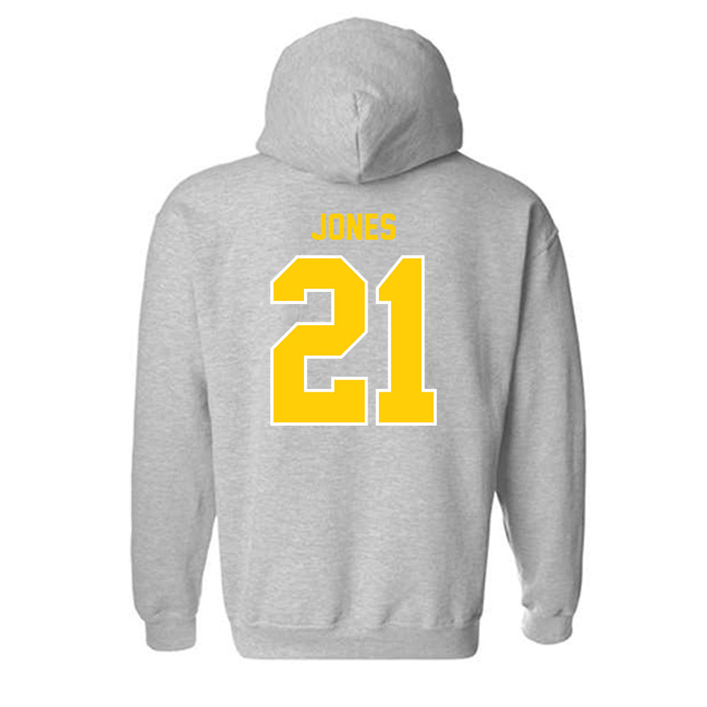 Michigan Tech - NCAA Women's Soccer : Olivia Jones - Generic Shersey Hooded Sweatshirt-1