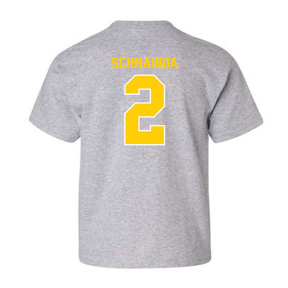 Michigan Tech - NCAA Men's Basketball : Matthew Schmainda Schmainda - Generic Shersey Youth T-Shirt