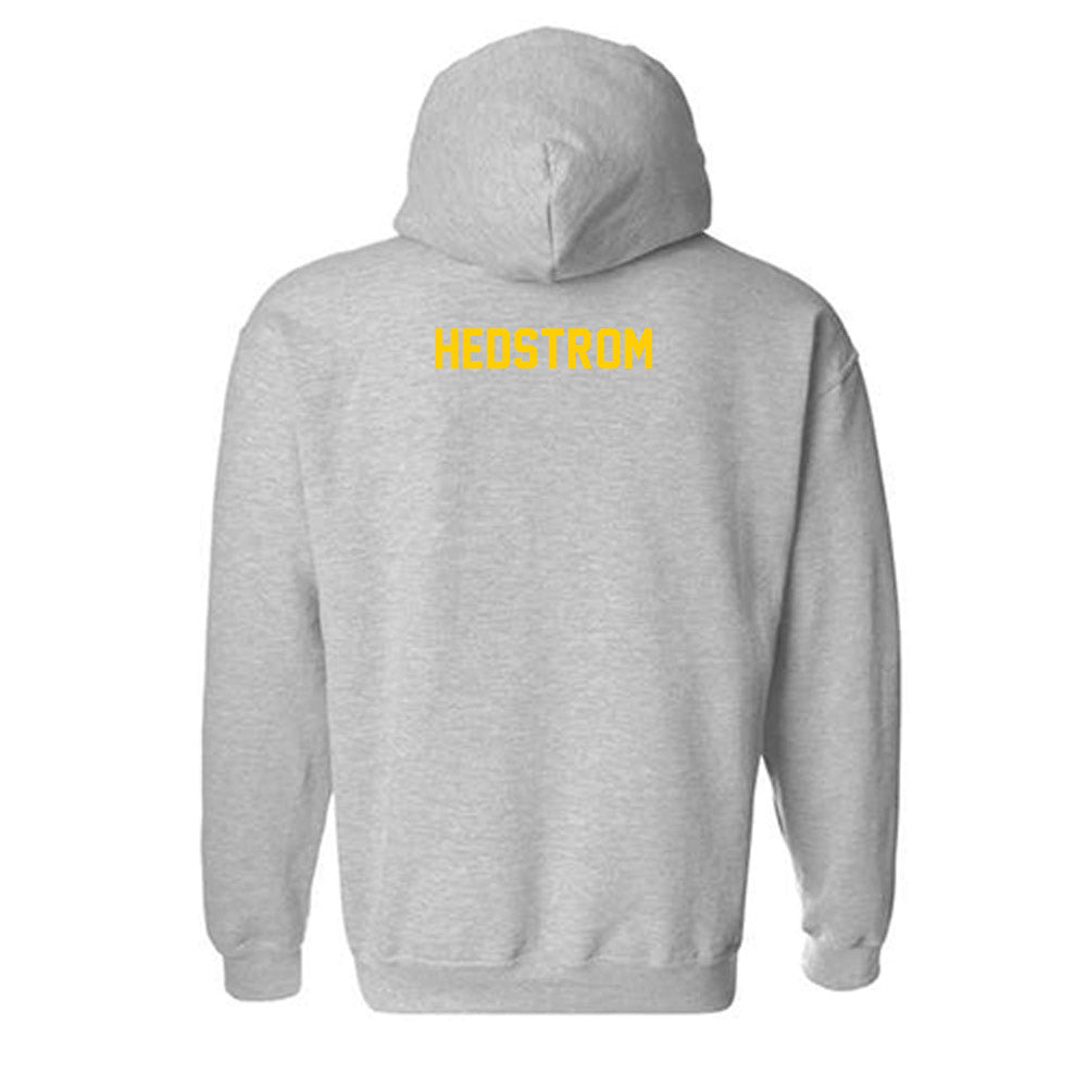 Michigan Tech - NCAA Football : Logan Hedstrom - Generic Shersey Hooded Sweatshirt-1