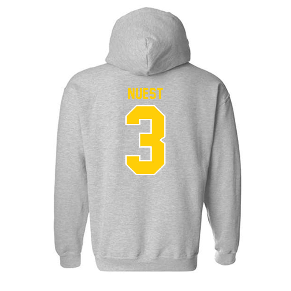 Michigan Tech - NCAA Women's Basketball : Dani Nuest - Generic Shersey Hooded Sweatshirt-1