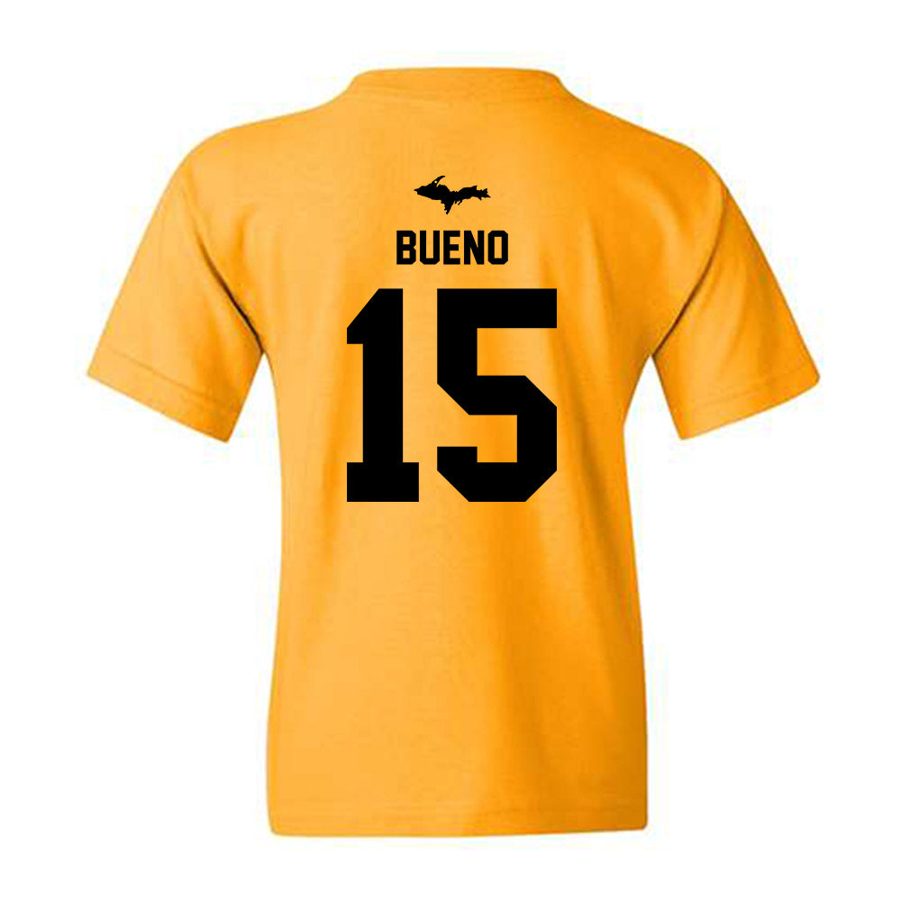 Michigan Tech - NCAA Football : Alex Bueno - Generic Shersey Youth T-Shirt-1