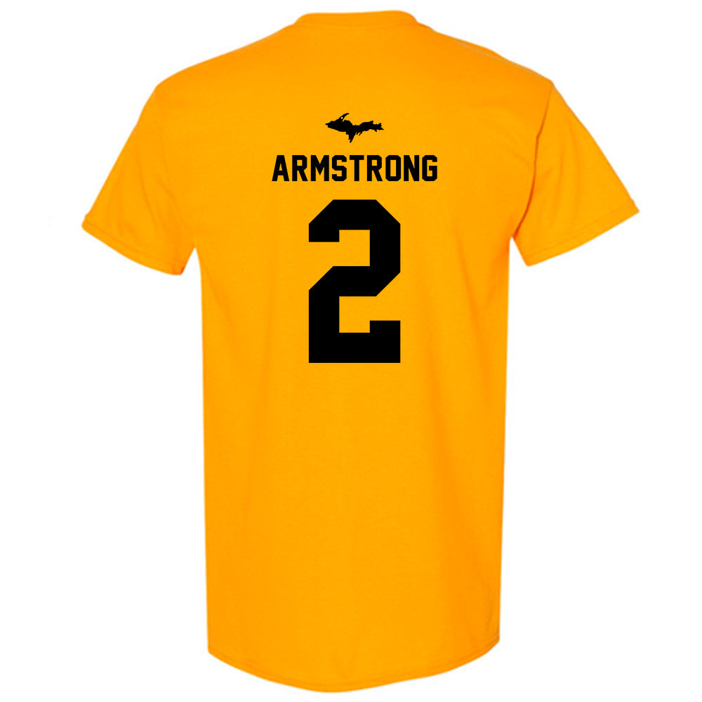 Michigan Tech - NCAA Women's Soccer : Brooke Armstrong - Generic Shersey T-Shirt-1