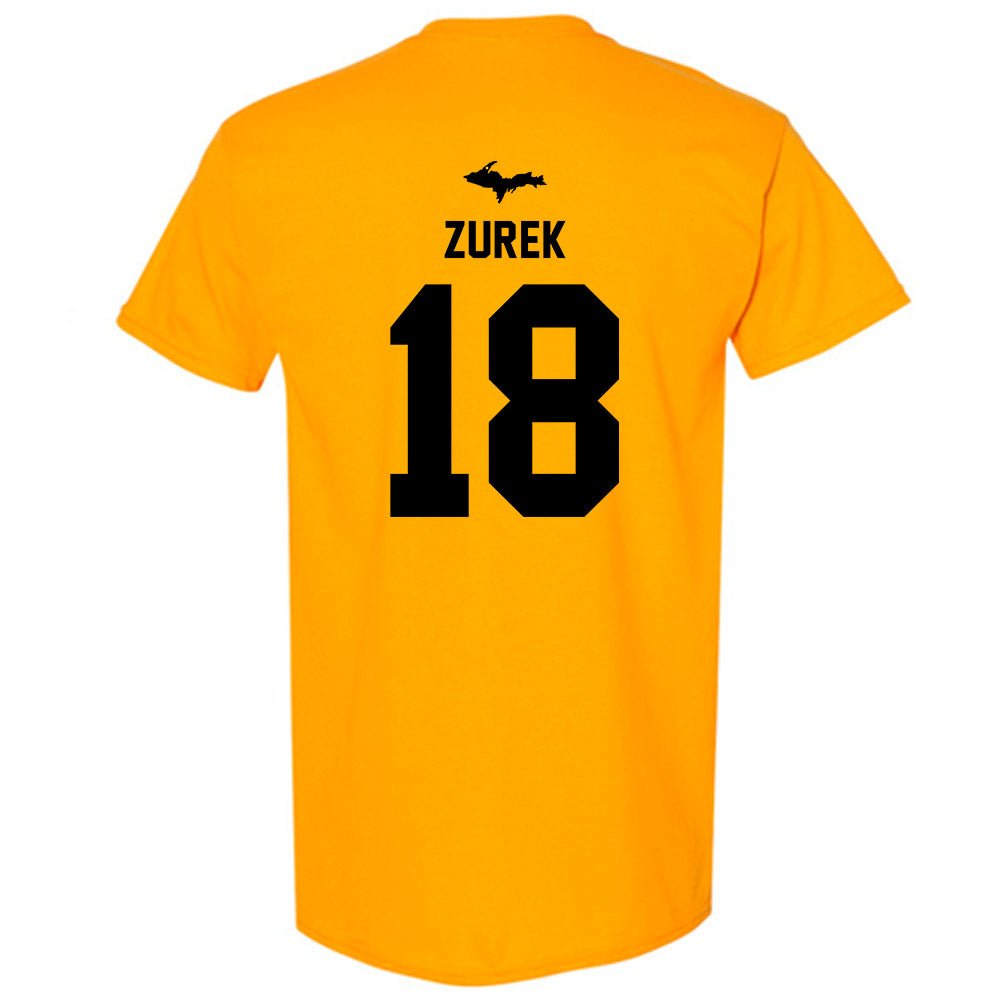 Michigan Tech - NCAA Women's Volleyball : Rachel Zurek - Generic Shersey T-Shirt-1