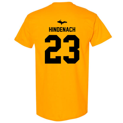 Michigan Tech - NCAA Football : Kolby Hindenach - Generic Shersey T-Shirt