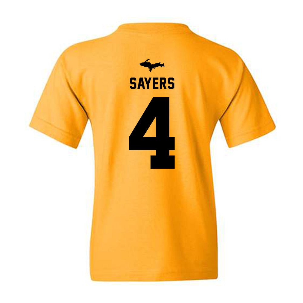 Michigan Tech - NCAA Women's Soccer : Abbey Sayers - Generic Shersey Youth T-Shirt-1