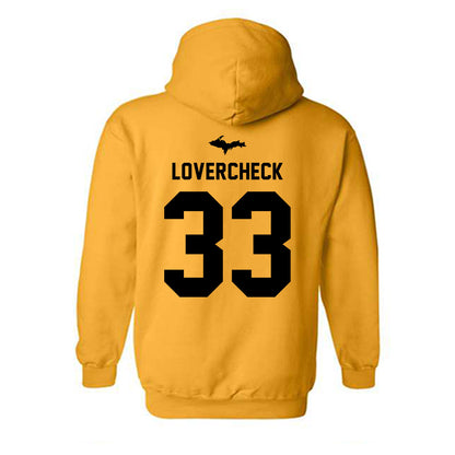 Michigan Tech - NCAA Women's Soccer : Reilly Lovercheck - Generic Shersey Hooded Sweatshirt