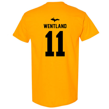 Michigan Tech - NCAA Women's Soccer : Marissa Wentland - Generic Shersey T-Shirt