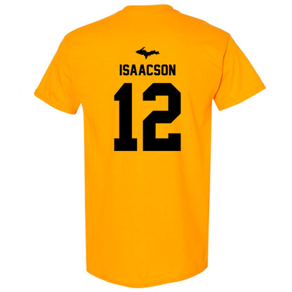 Michigan Tech - NCAA Football : Brady Isaacson - Generic Shersey T-Shirt