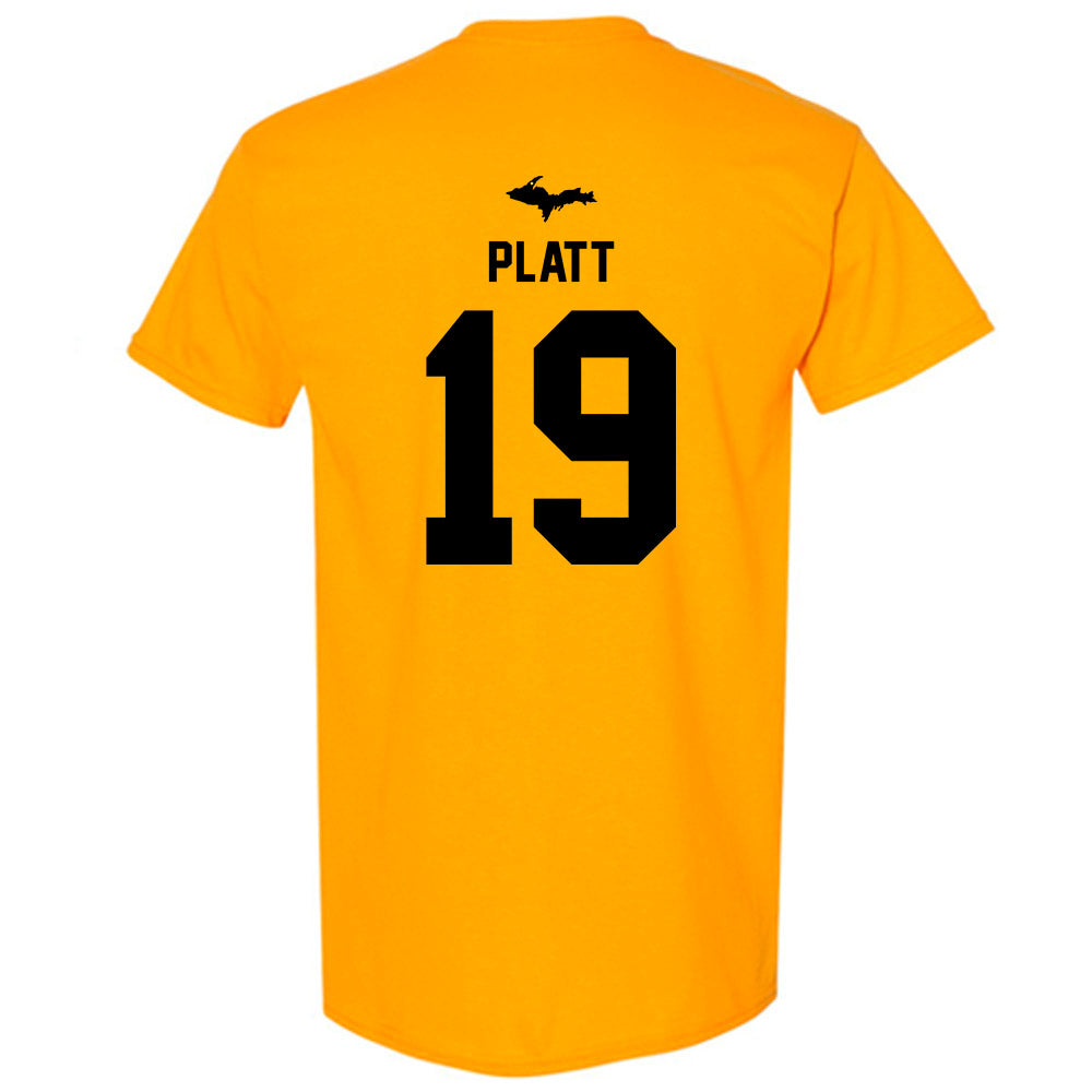 Michigan Tech - NCAA Women's Soccer : Kivrin Platt - Generic Shersey T-Shirt-1