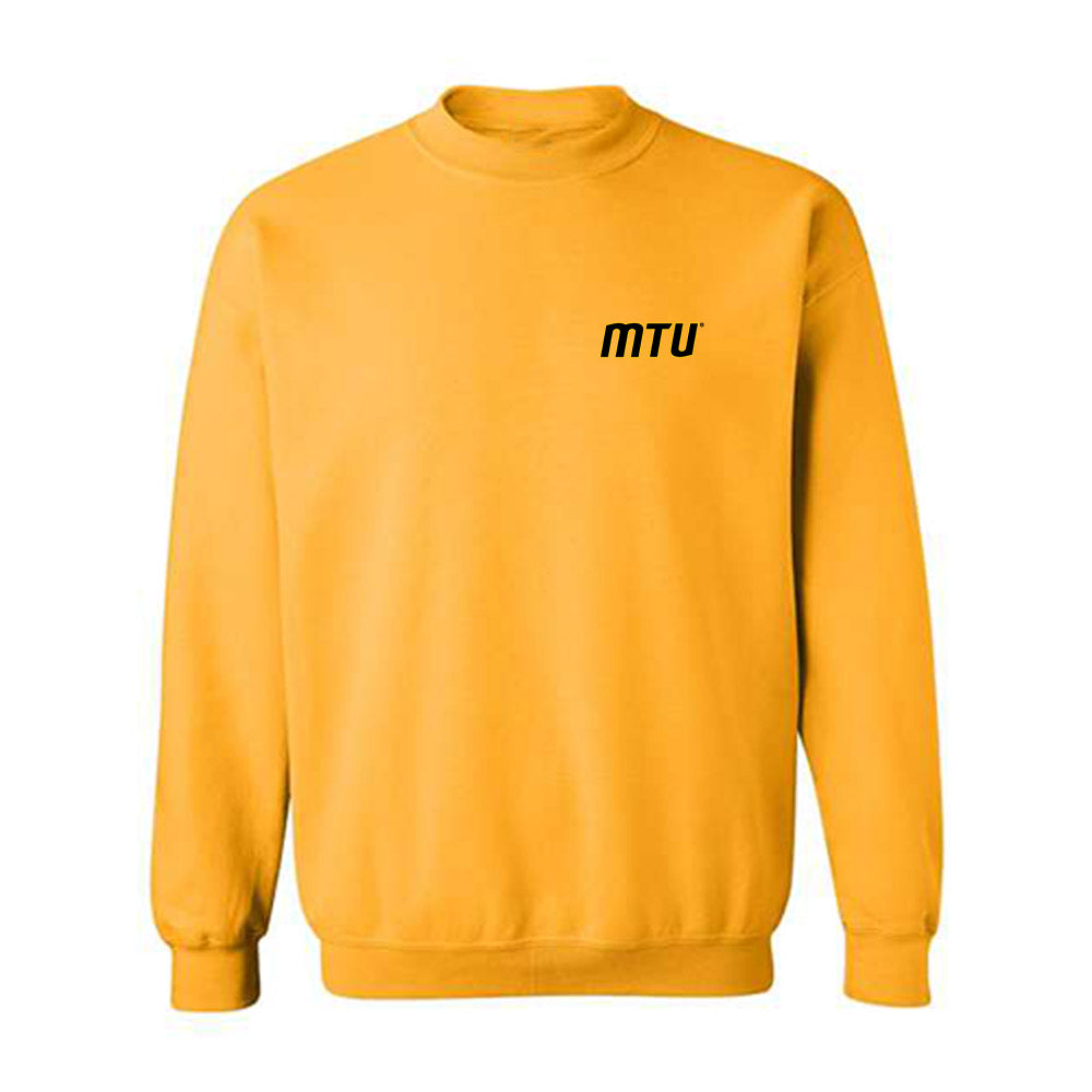Michigan Tech - NCAA Football : Cole Murphy - Generic Shersey Crewneck Sweatshirt-0