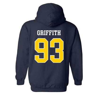 Toledo - NCAA Football : Reice Griffith - Classic Shersey Hooded Sweatshirt-2