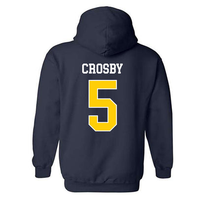 Toledo - NCAA Football : Terrell Crosby - Classic Shersey Hooded Sweatshirt-2