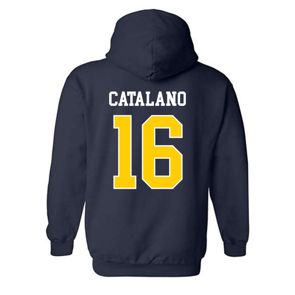 Toledo - NCAA Women's Volleyball : Sophie Catalano - Classic Shersey Hooded Sweatshirt-1