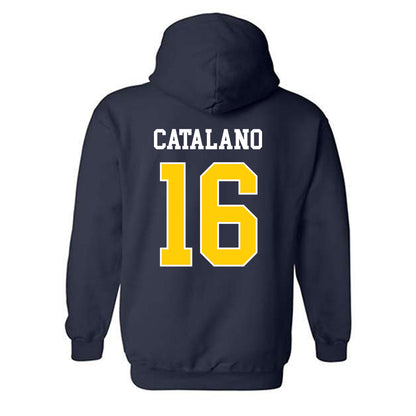 Toledo - NCAA Women's Volleyball : Sophie Catalano - Classic Shersey Hooded Sweatshirt-1