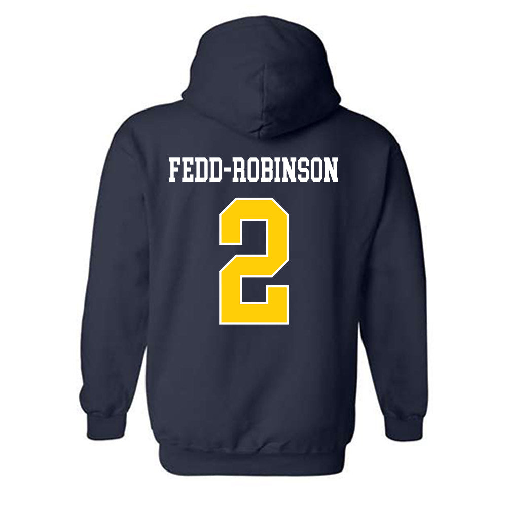 Toledo - NCAA Women's Basketball : Faith Fedd-Robinson - Classic Shersey Hooded Sweatshirt-1