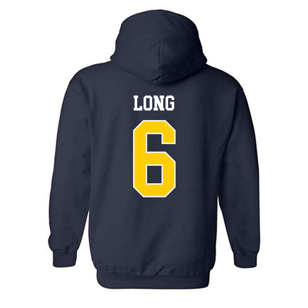 Toledo - NCAA Football : Langston Long - Classic Shersey Hooded Sweatshirt-3