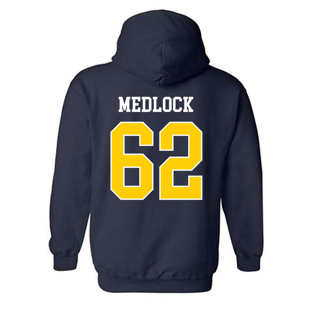 Toledo - NCAA Football : Christian Medlock - Classic Shersey Hooded Sweatshirt-3
