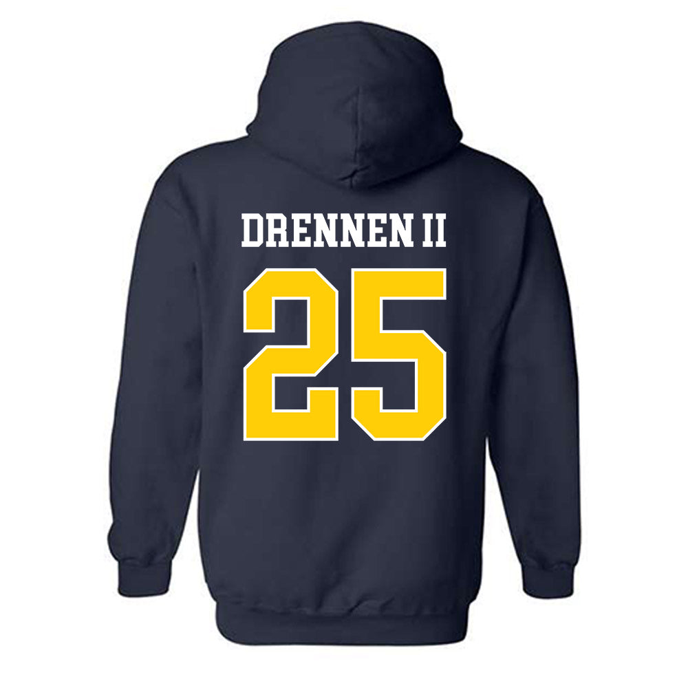 Toledo - NCAA Football : Mike Drennen II - Classic Shersey Hooded Sweatshirt-3