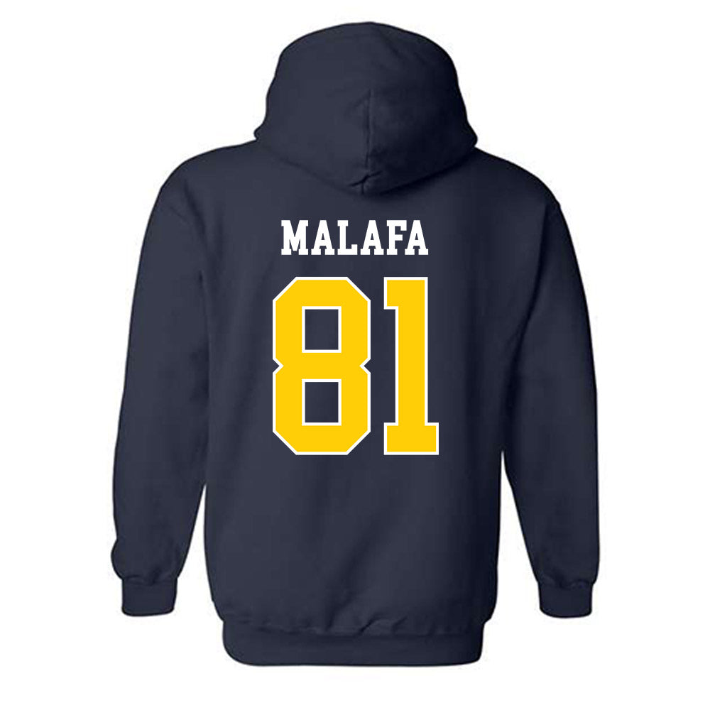 Toledo - NCAA Football : Ethan Malafa - Classic Shersey Hooded Sweatshirt-3