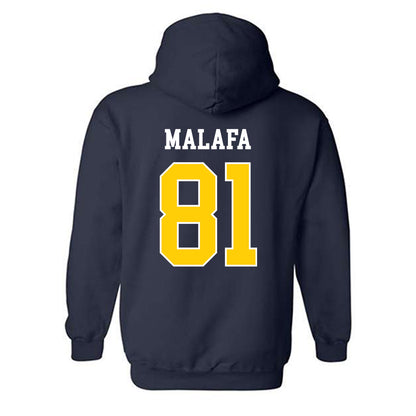 Toledo - NCAA Football : Ethan Malafa - Classic Shersey Hooded Sweatshirt-3