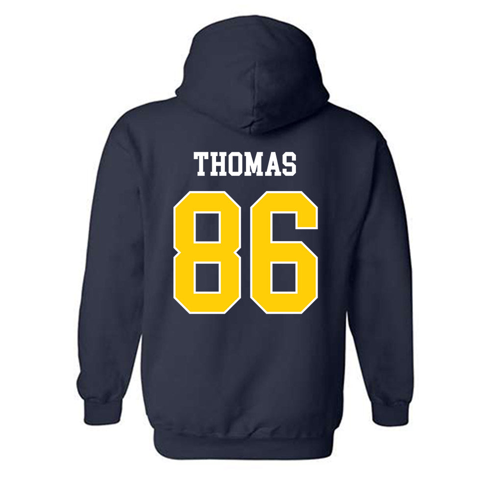 Toledo - NCAA Football : Donivon Thomas - Classic Shersey Hooded Sweatshirt-2