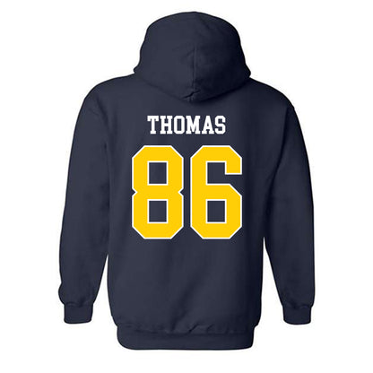 Toledo - NCAA Football : Donivon Thomas - Classic Shersey Hooded Sweatshirt-2