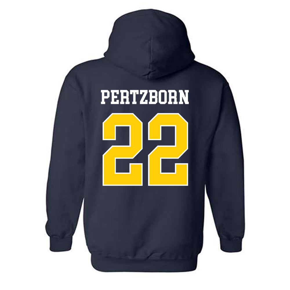Toledo - NCAA Women's Volleyball : Sierra Pertzborn - Classic Shersey Hooded Sweatshirt-1