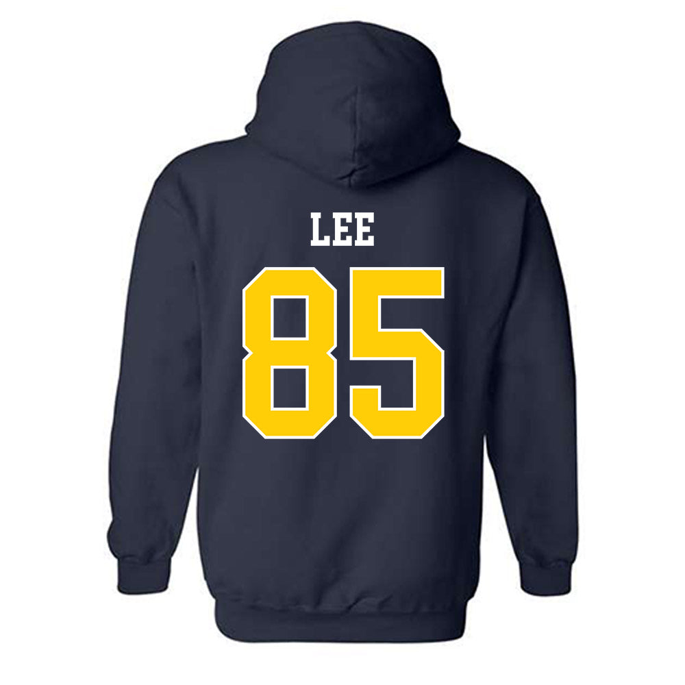 Toledo - NCAA Football : Josh Lee - Classic Shersey Hooded Sweatshirt-3