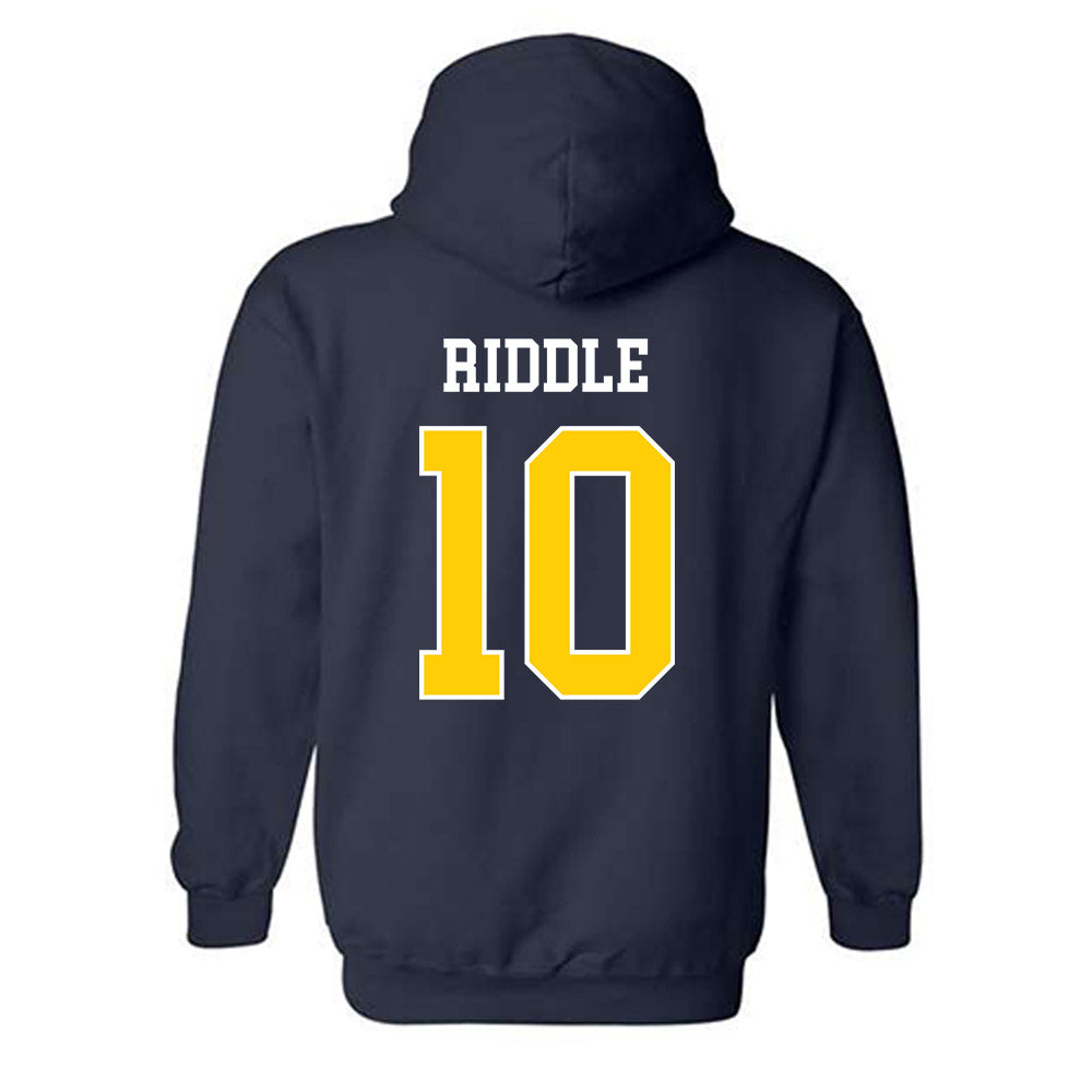 Toledo - NCAA Men's Basketball : Chris Riddle - Classic Shersey Hooded Sweatshirt-1
