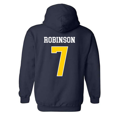 Toledo - NCAA Football : Khamoni Robinson - Classic Shersey Hooded Sweatshirt-2