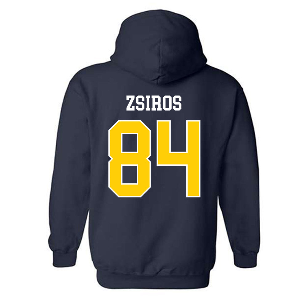 Toledo - NCAA Football : Thomas Zsiros - Classic Shersey Hooded Sweatshirt-3