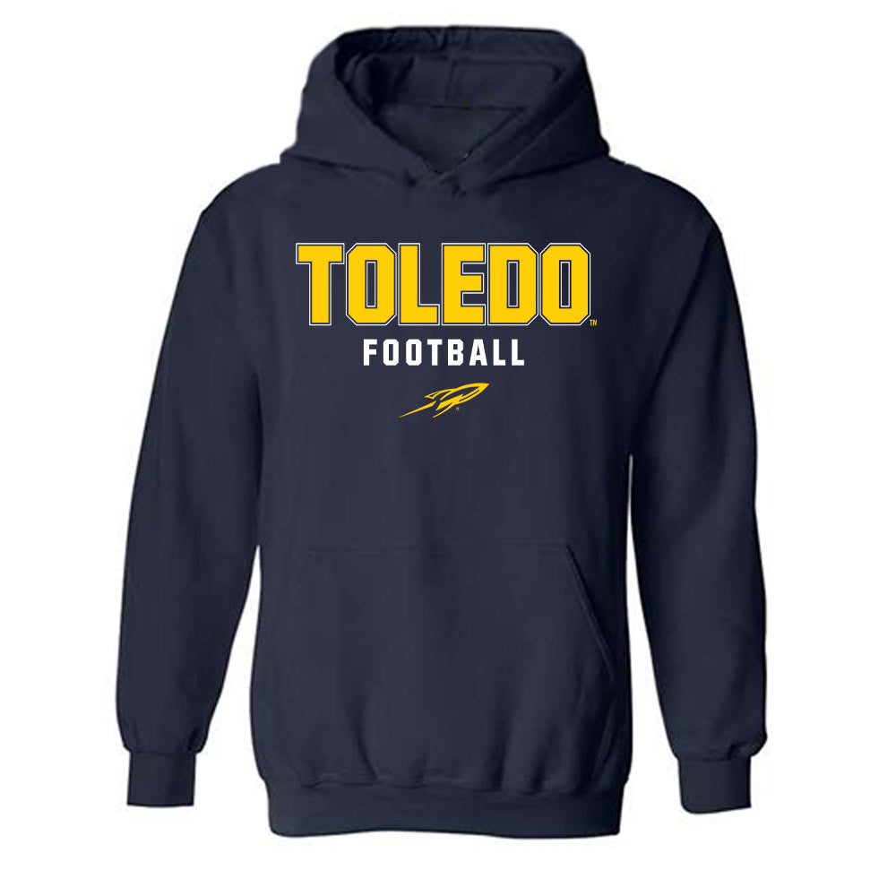 Toledo - NCAA Football : Terrell Crosby - Classic Shersey Hooded Sweatshirt-1