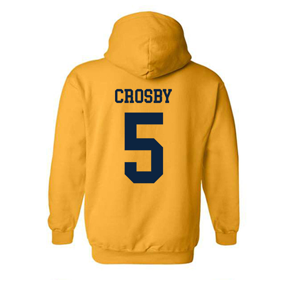 Toledo - NCAA Football : Terrell Crosby - Classic Shersey Hooded Sweatshirt-3