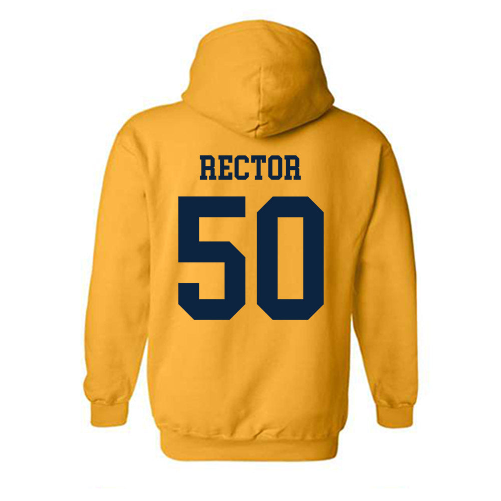 Toledo - NCAA Football : Luke Rector - Classic Shersey Hooded Sweatshirt-1