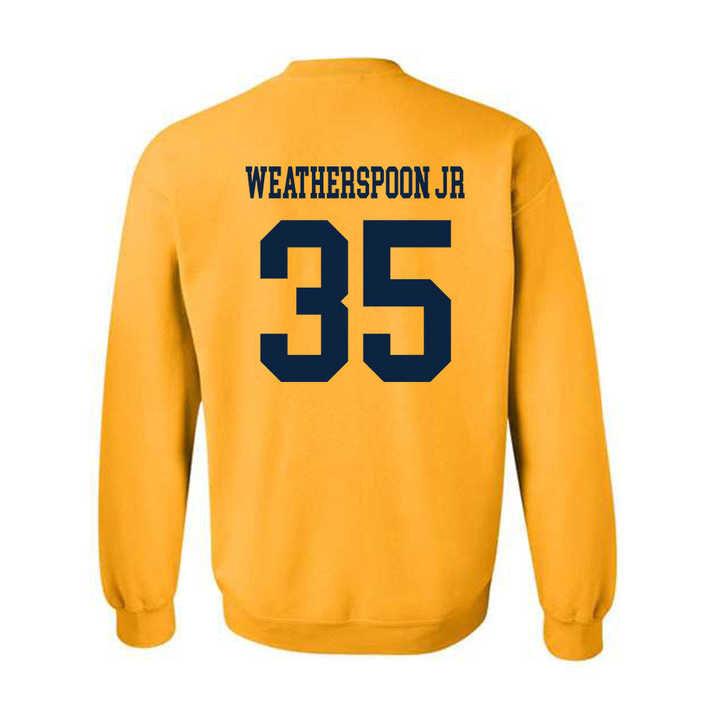 Toledo - NCAA Football : Bryant Weatherspoon jr - Classic Shersey Crewneck Sweatshirt-1