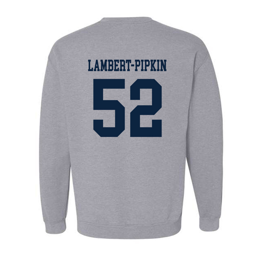 Toledo - NCAA Football : Lucas Lambert-Pipkin - Classic Shersey Crewneck Sweatshirt-1
