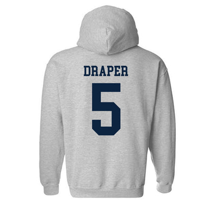 Toledo - NCAA Baseball : Conner Draper - Classic Shersey Hooded Sweatshirt-1