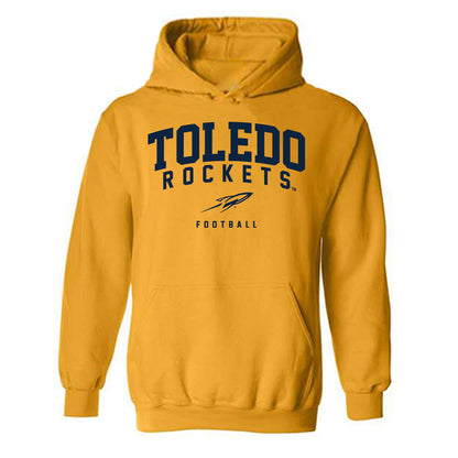 Toledo - NCAA Football : Terrell Crosby - Classic Shersey Hooded Sweatshirt-1