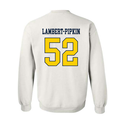 Toledo - NCAA Football : Lucas Lambert-Pipkin - Classic Shersey Crewneck Sweatshirt-1