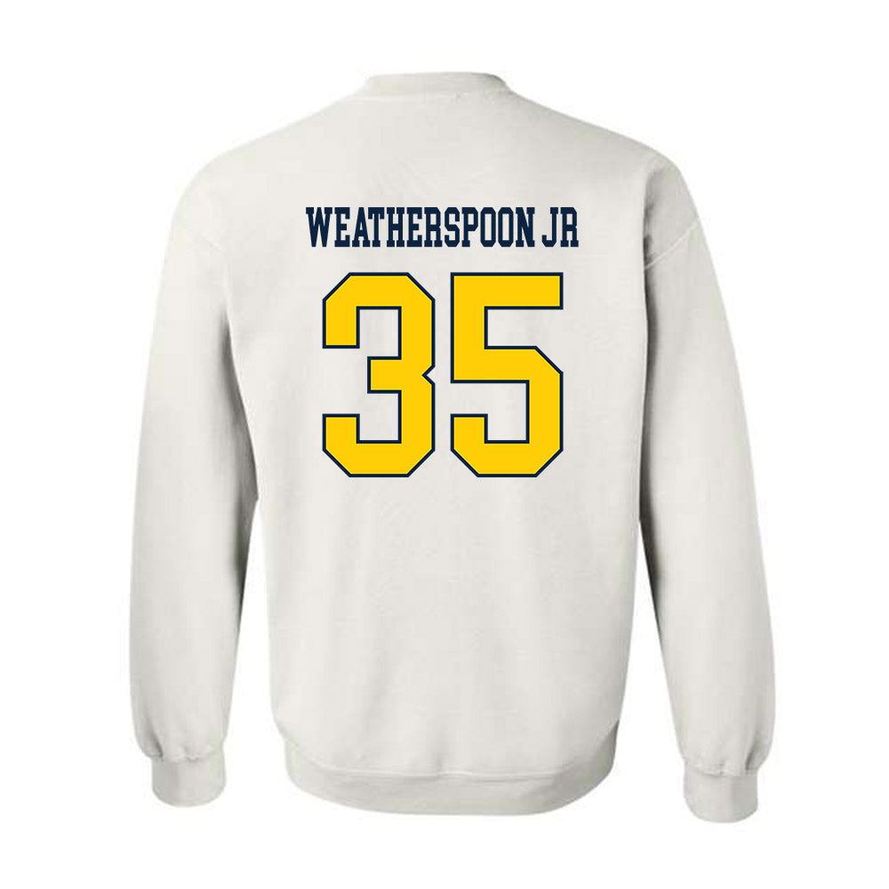 Toledo - NCAA Football : Bryant Weatherspoon jr - Classic Shersey Crewneck Sweatshirt-1