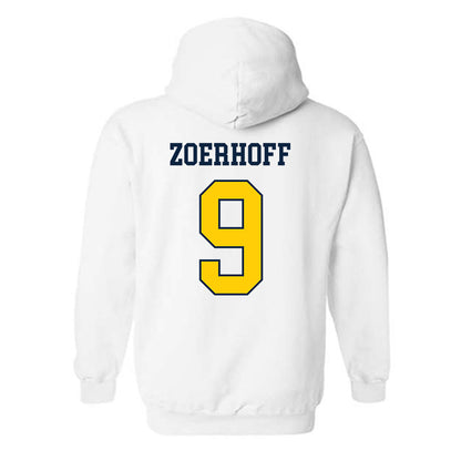 Toledo - NCAA Women's Soccer : Ella Zoerhoff - Classic Shersey Hooded Sweatshirt-1