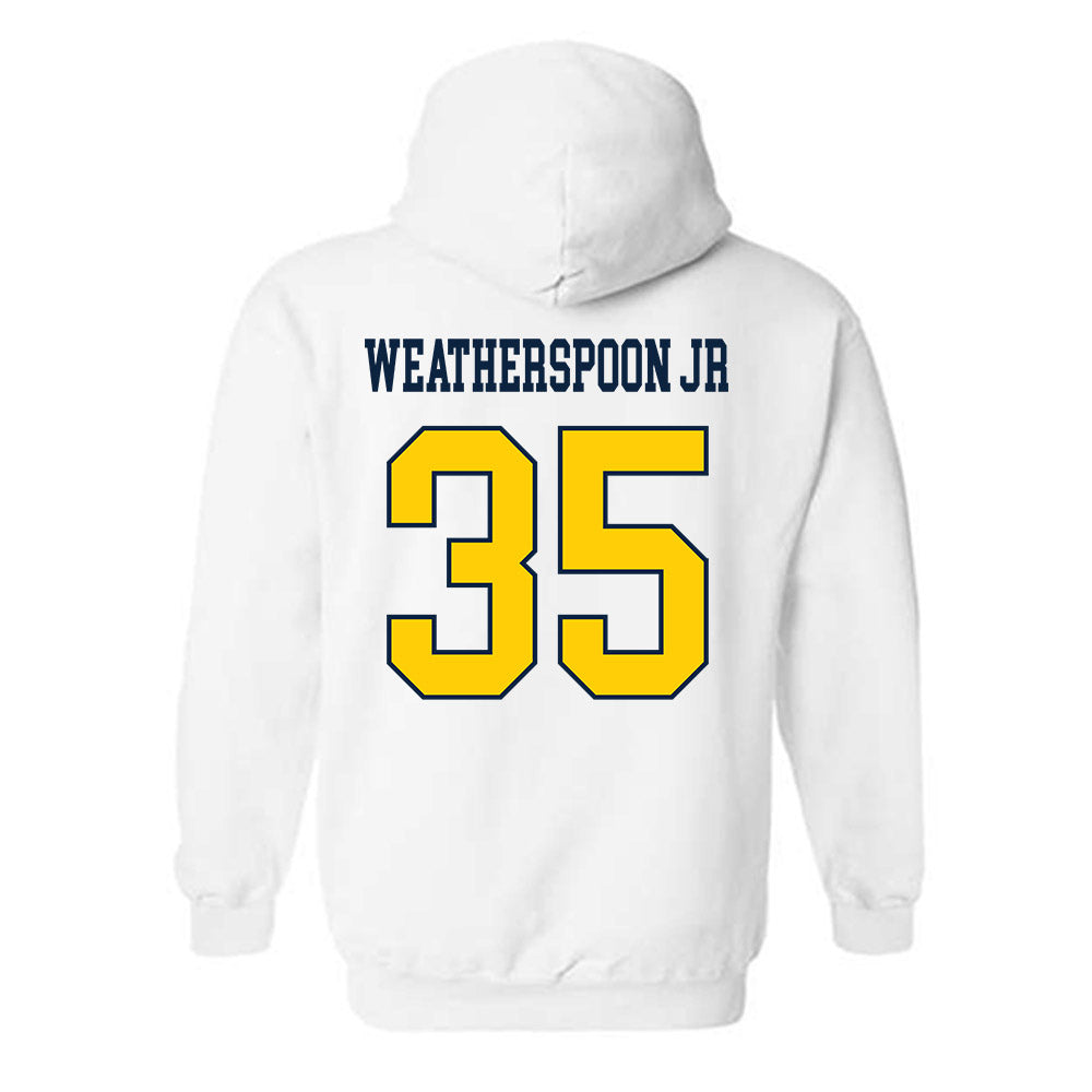 Toledo - NCAA Football : Bryant Weatherspoon jr - Classic Shersey Hooded Sweatshirt-1