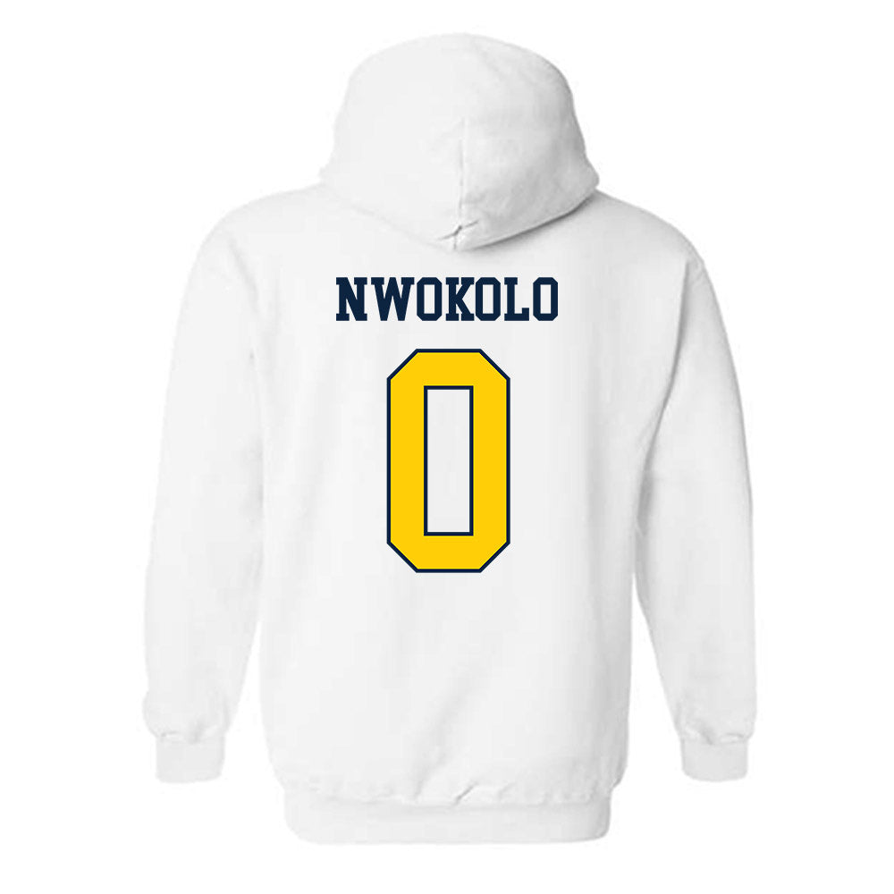 Toledo - NCAA Men's Basketball : Toby Nwokolo - Classic Shersey Hooded Sweatshirt-1